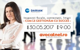 Oana-Rada - Cum să gestionăm cu succes inspecțiile fiscale, contestațiile și litigiile